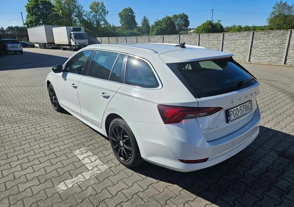 Skoda Octavia cena 76500 przebieg: 121000, rok produkcji 2020 z Toszek małe 121